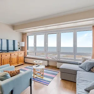 Zonnig Familie App Op Zeedijk Met Zeezicht Voor 6p Appartement Oostende